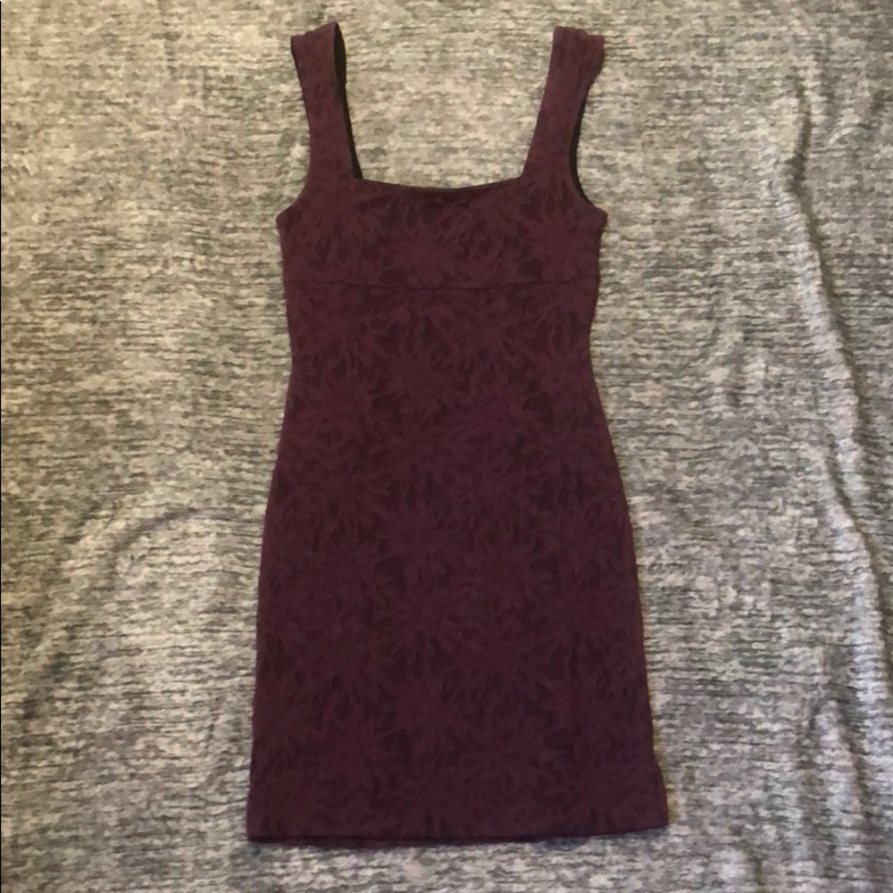 Free People Bodycon Dress Purple